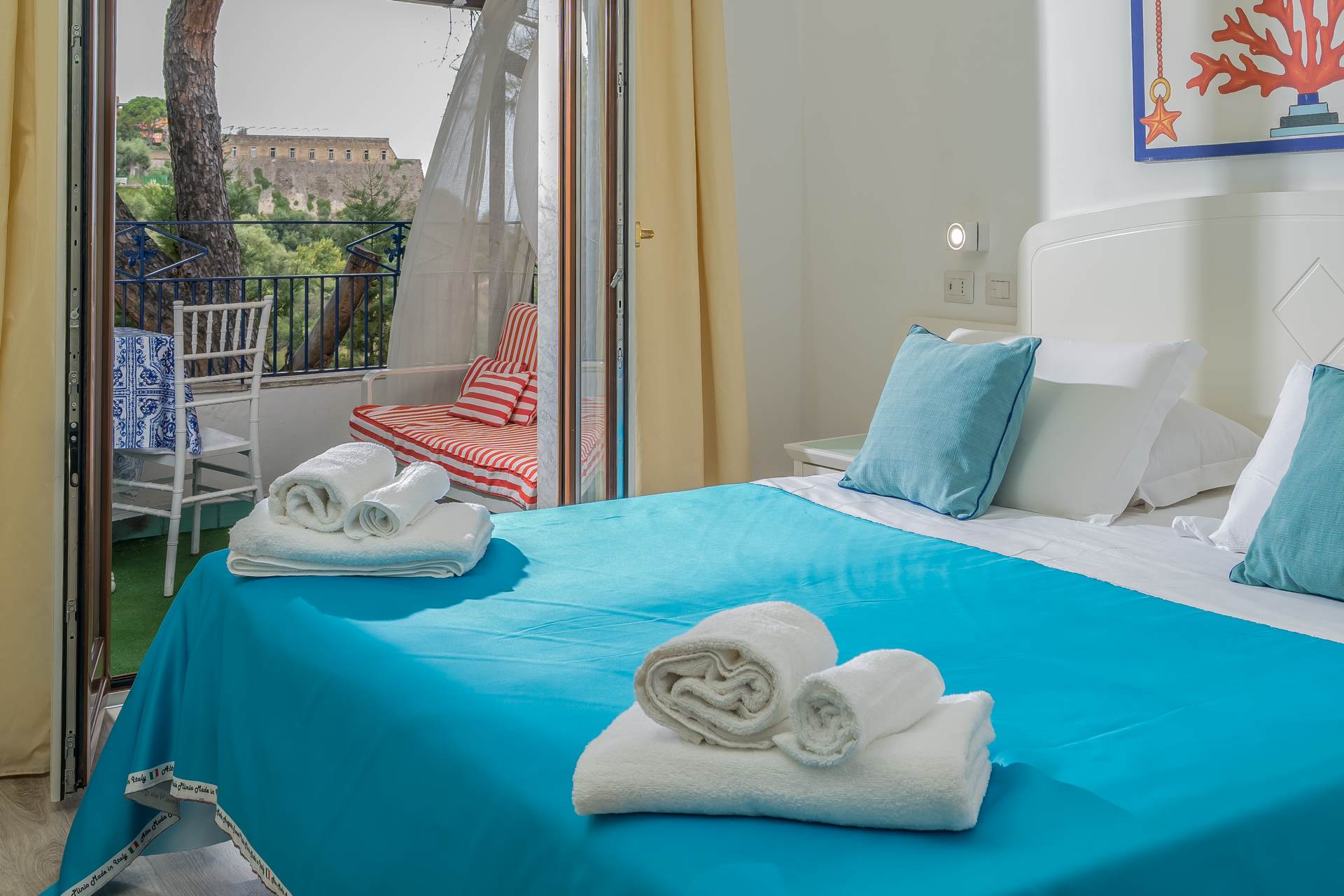 Hotel Oriente Vico Equense Accomodation Sorrento Coast Private Beach Pool Seaview Rooms 22